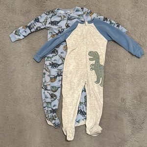 NWOT 2 piece toddler dinosaur pajama set